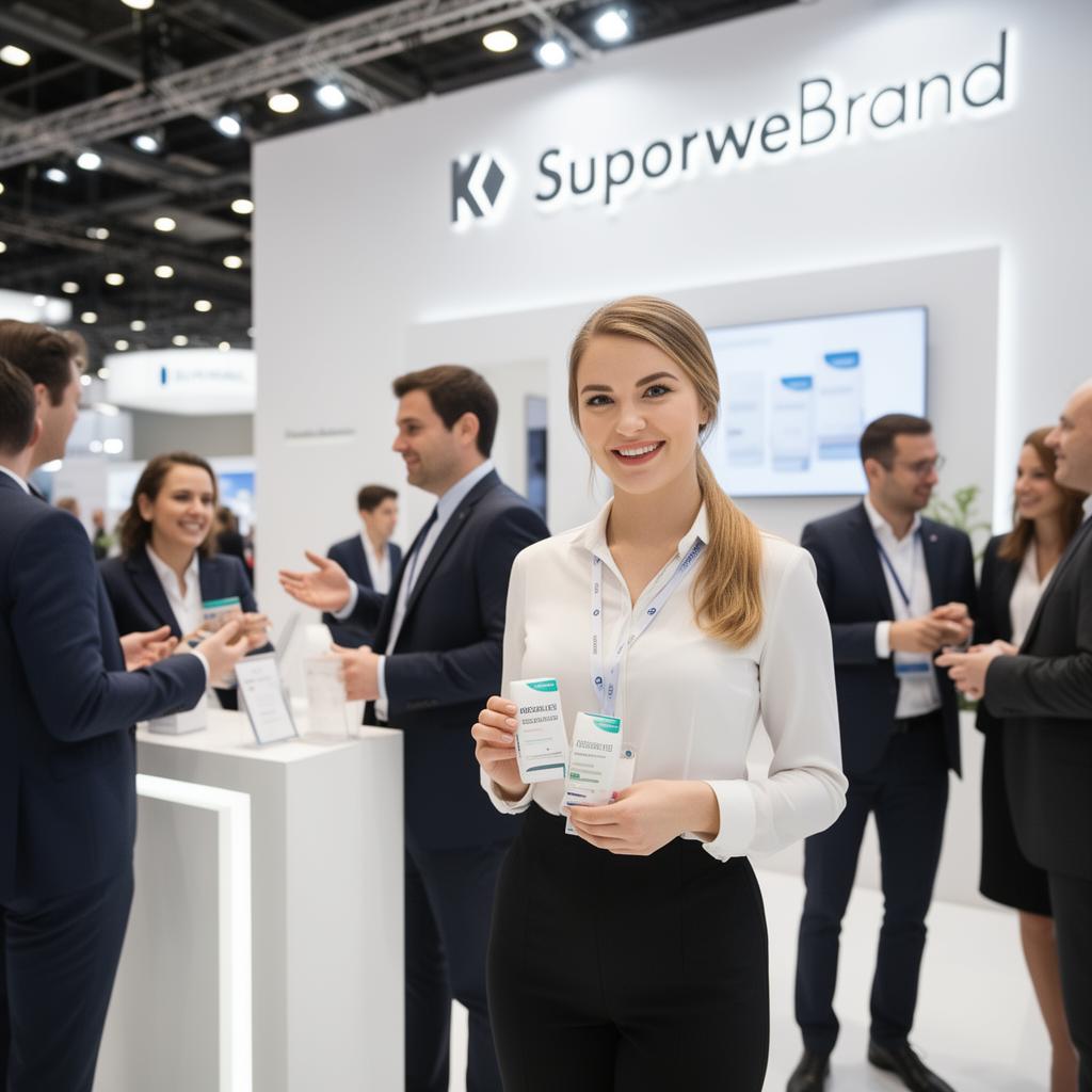 Promotional hostess at brand activation
